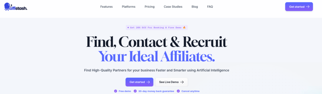 Affistash Recruitment Tool