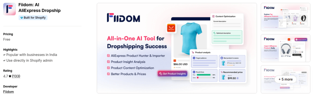 Fiidom Shopify App