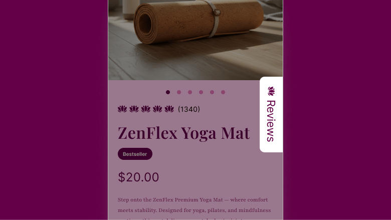 Floating Sidebar - Variant 2