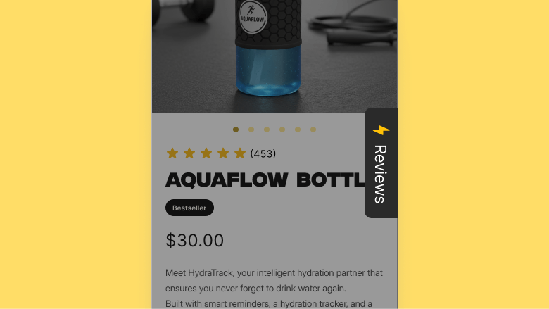 Floating Sidebar - Variant 3