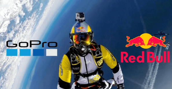 GoPro and Red Bull Co branding