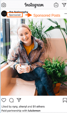 Instagram Sponsored Post