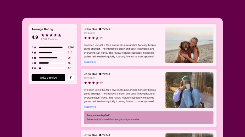 List Layout - Variant 2