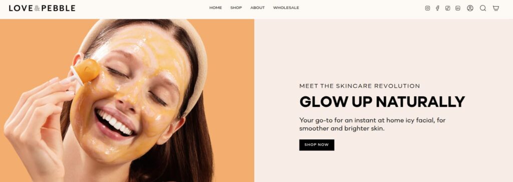 Love & Pebble Shopify Store