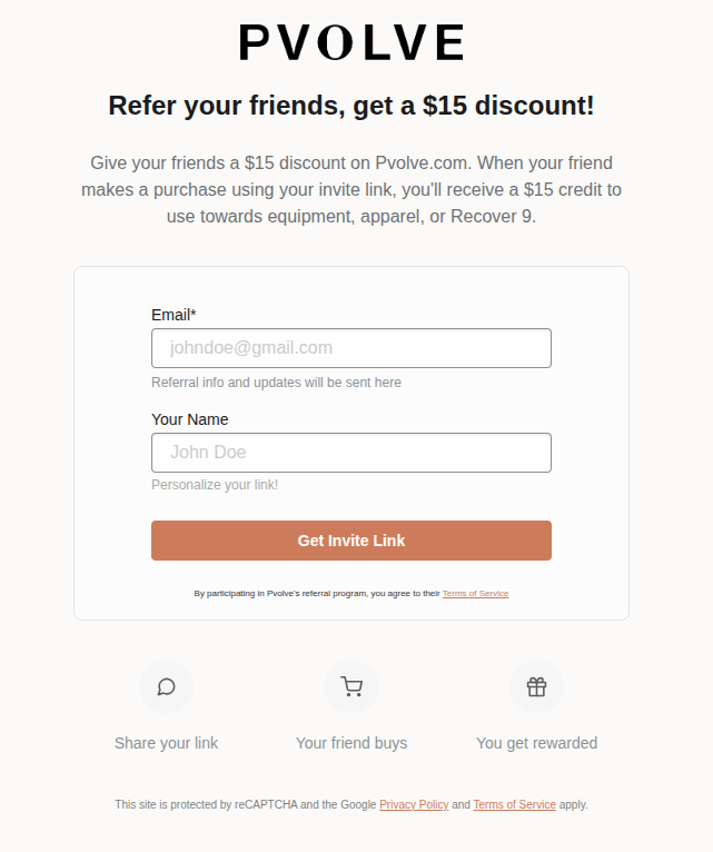 P.volve Affiliate Program