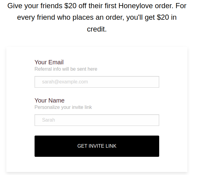 Referral Signup Process