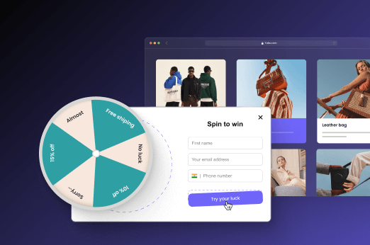 Shopify spin wheel popup