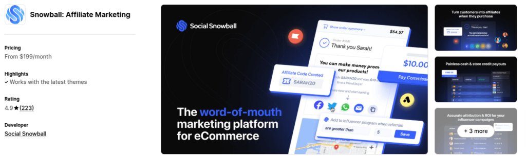 Social Snowall - Tracking Software
