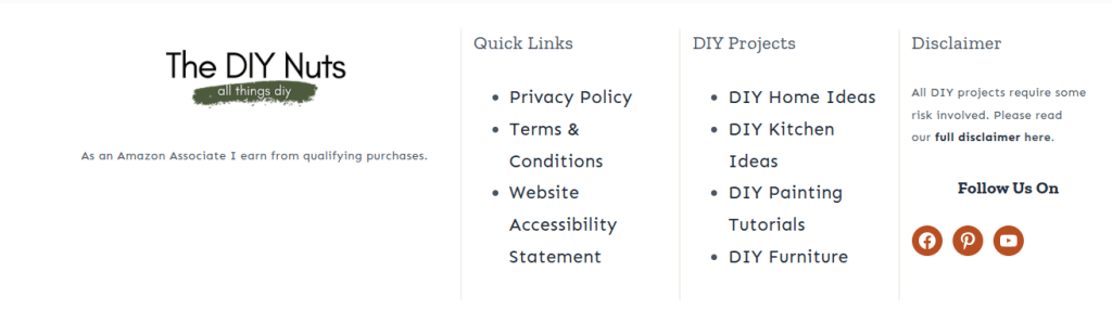 The DIY Nuts Affiliate Disclosure