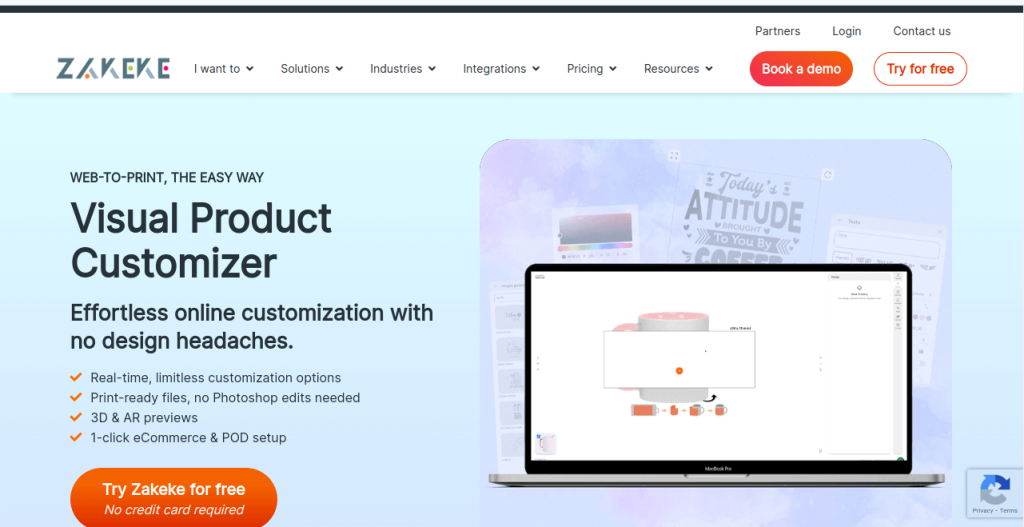 Zakeke visual product customizer