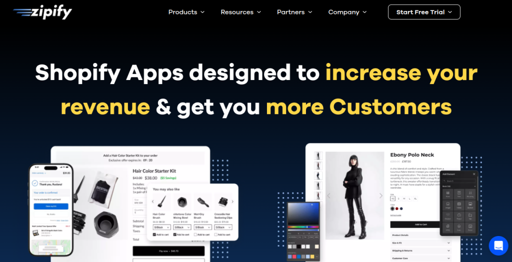 zipify homepage
