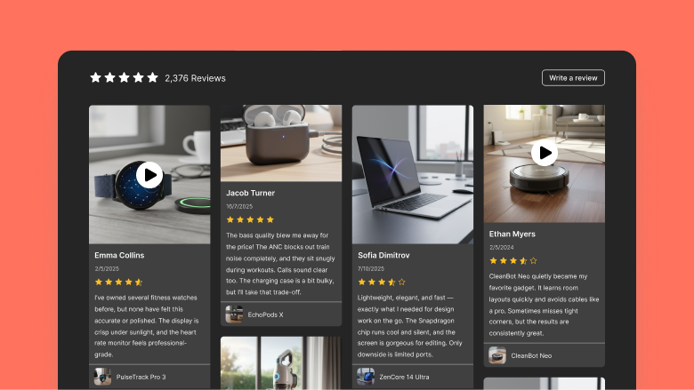 product review variant 2