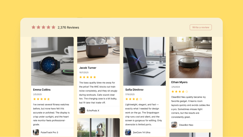 product review variant 4