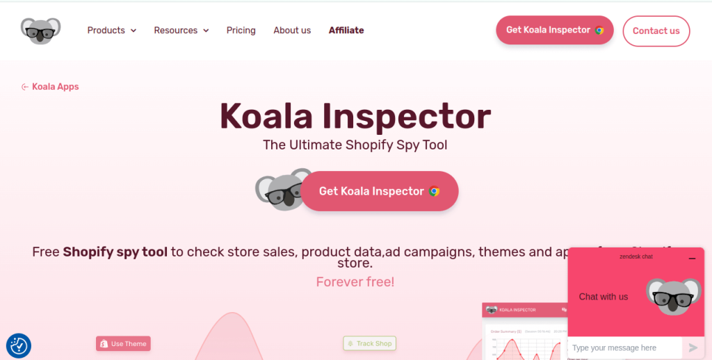 Koala inspector homepage