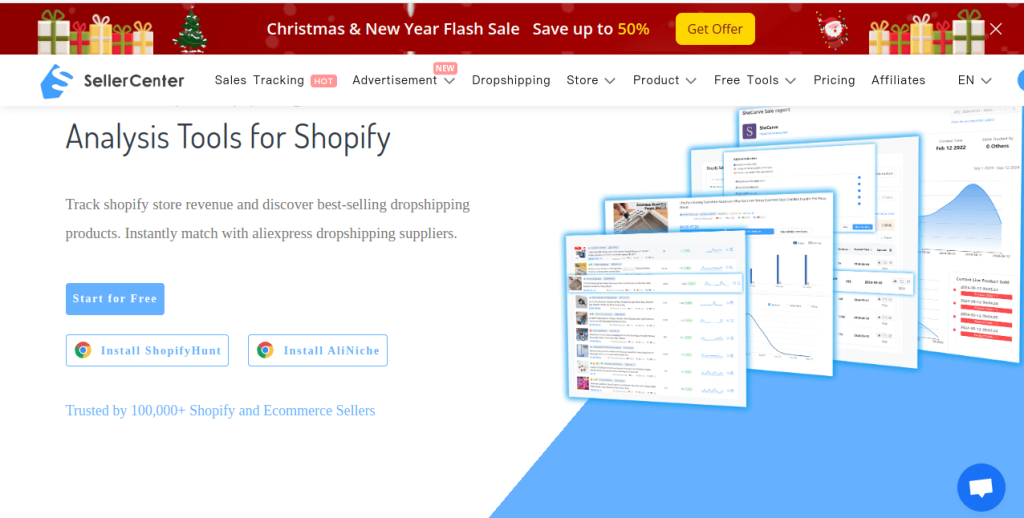 Sellercenter homepage
