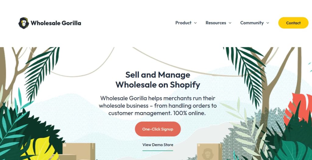 Wholesale gorilla homepage