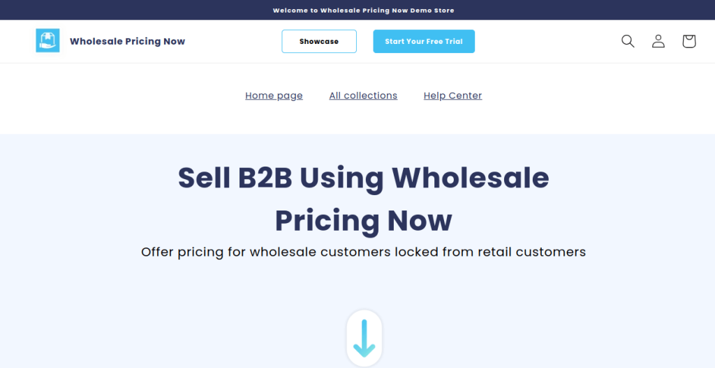 Wholesale pricing now homepage