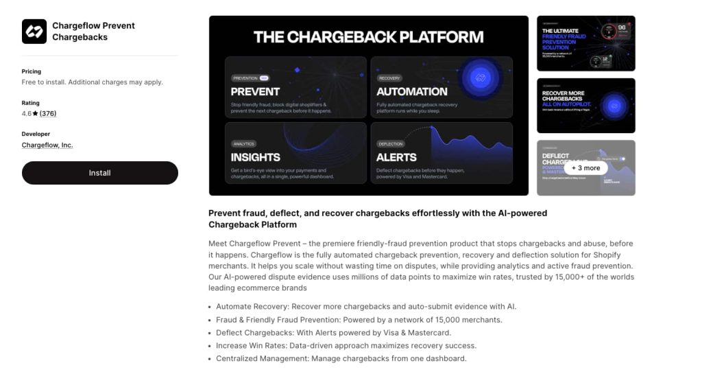 Chargeflow Prevent Chargebacks