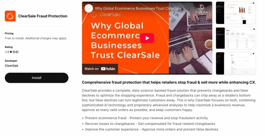ClearSale Fraud Protection
