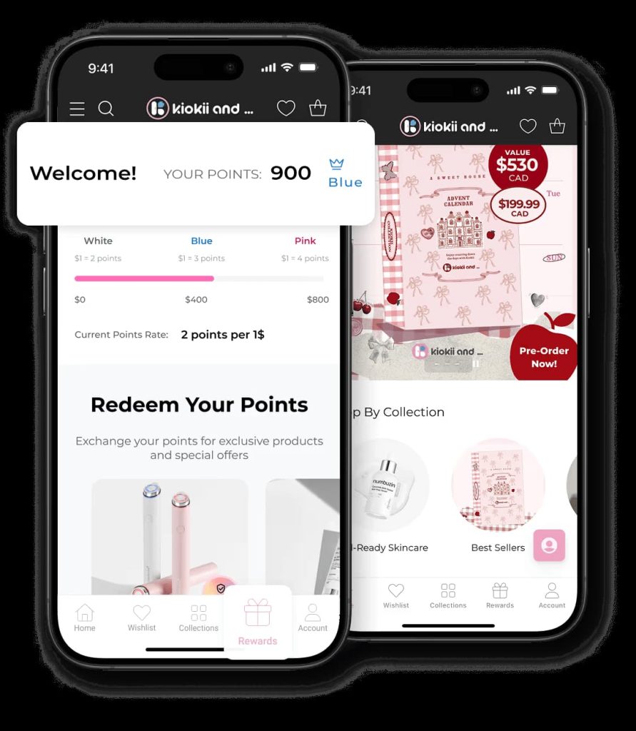 loyalty features in a mobile app
